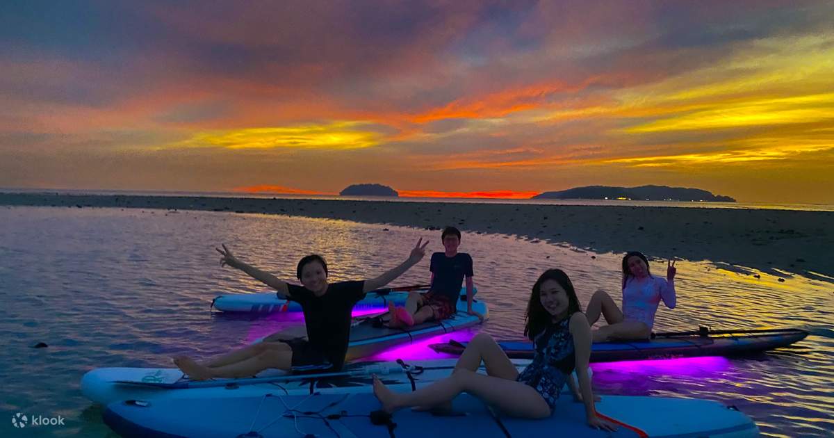 Night Glow Stand Up Paddle Experience in Kota Kinabalu Klook United